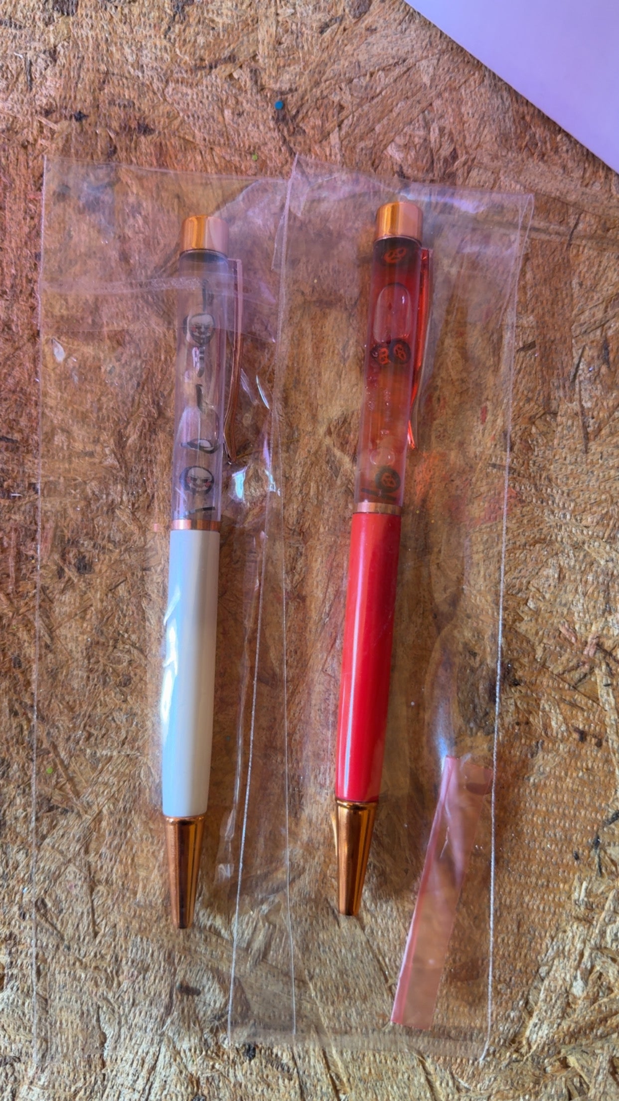snow globe pens