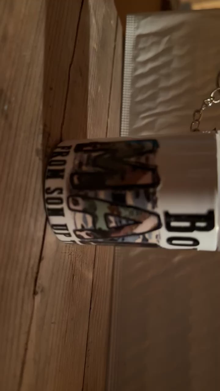 boy mama shot glass
